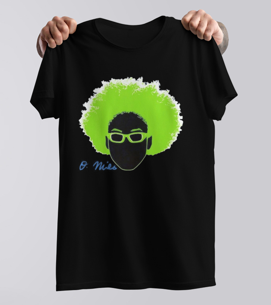 Olivia Miles Minnesota Lynx 2026 WNBA Green Afro And Glasses T-Shirt