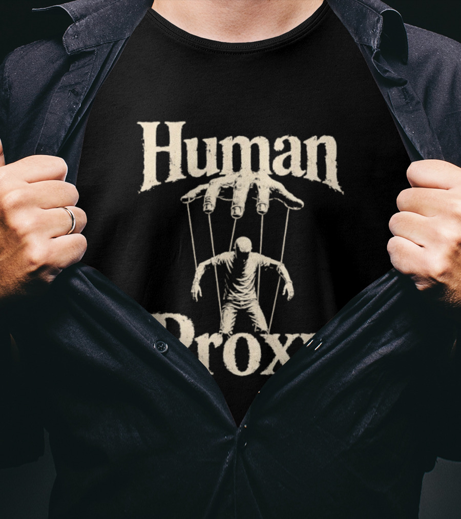 Human Proxy Puppeteer Strings Control T-Shirt