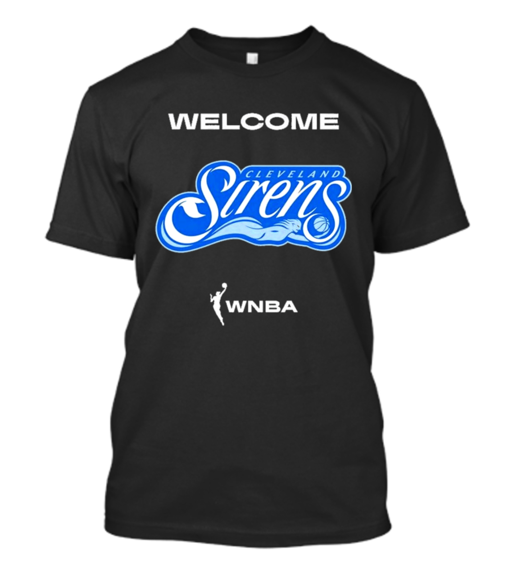 Welcome Cleveland Sirens WNBA 2026 Logo Debut T-Shirt