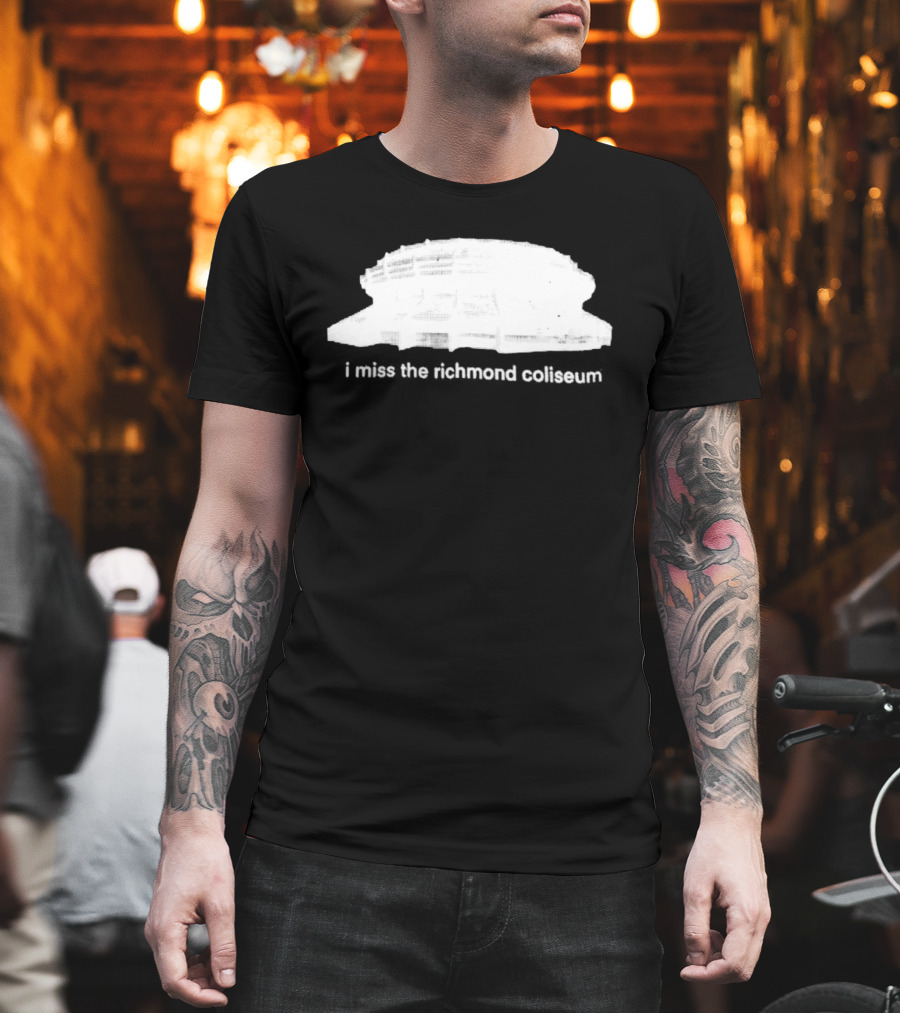 Richmond Coliseum Virginia History Nostalgia T-Shirt