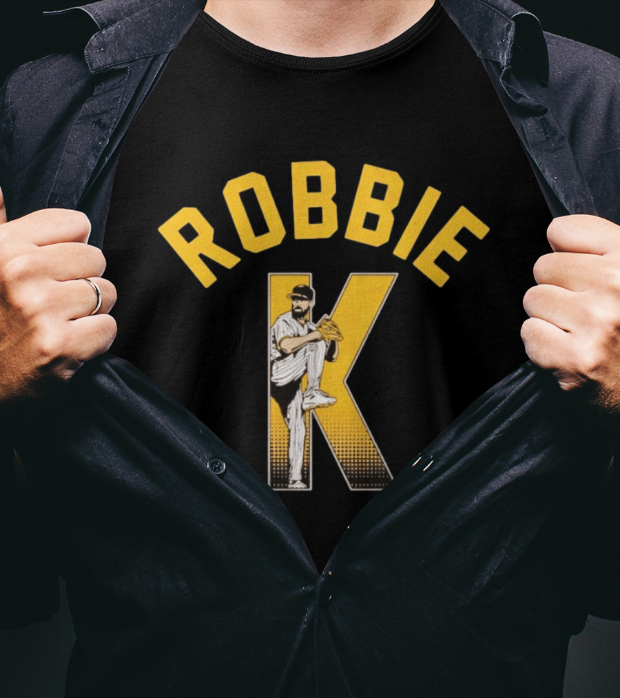 Robbie K San Diego Padres Baseball Pitcher T-Shirt