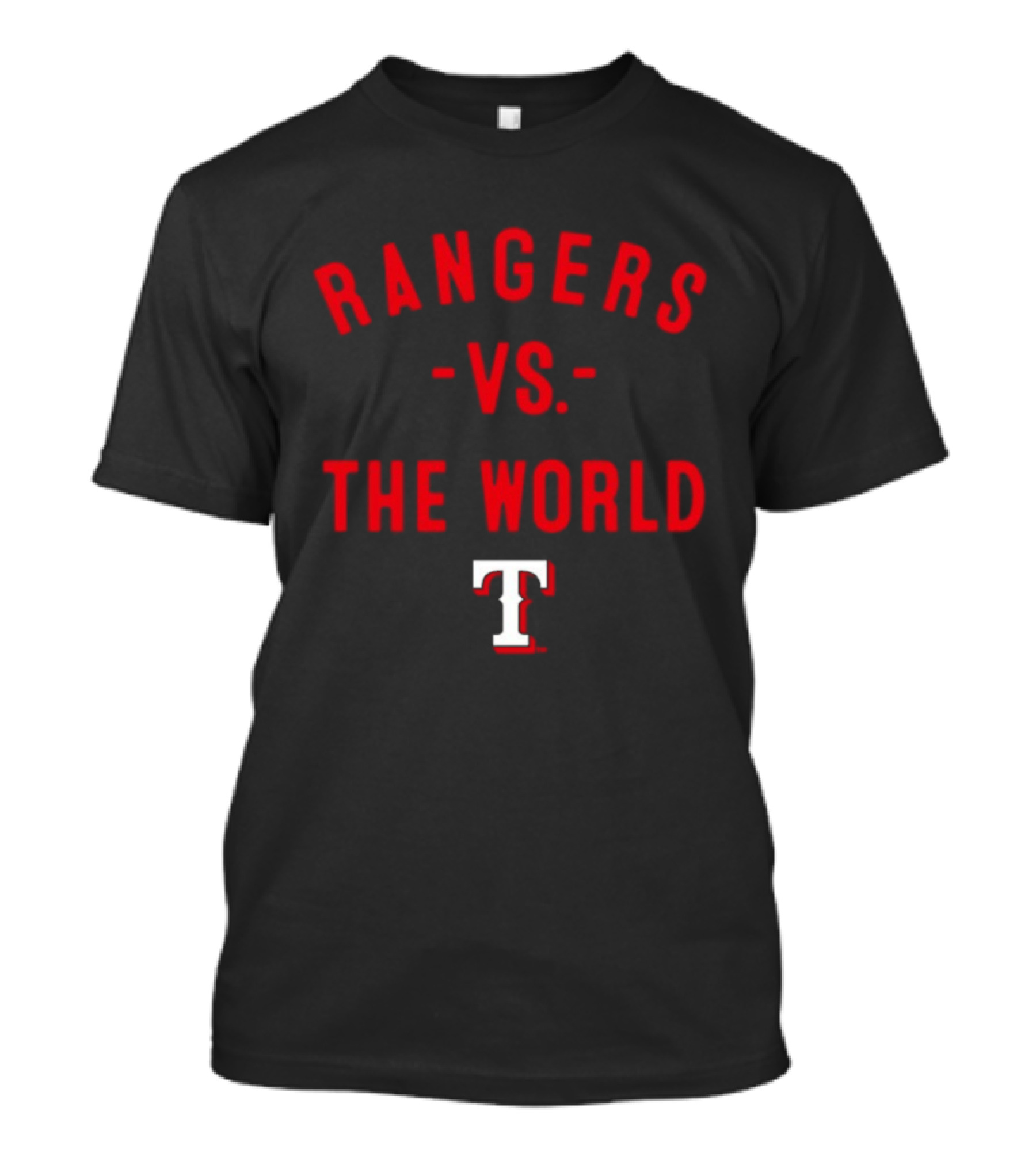 Texas Rangers Vs The World Baseball 2026 Season T-Shirt