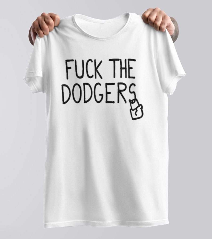 Chicago Cubs Fans Fuck The Dodgers T-Shirt