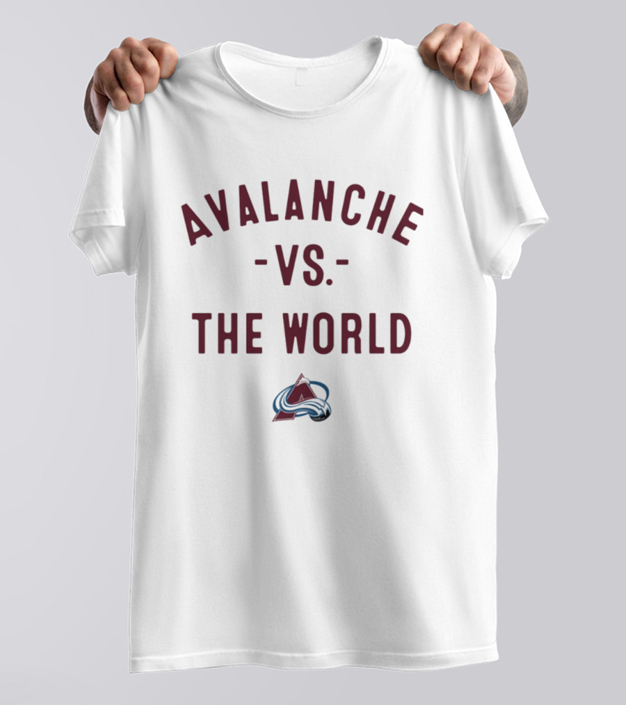 Avalanche Vs The World NHL 2026 Colorado Nowbes T-Shirt