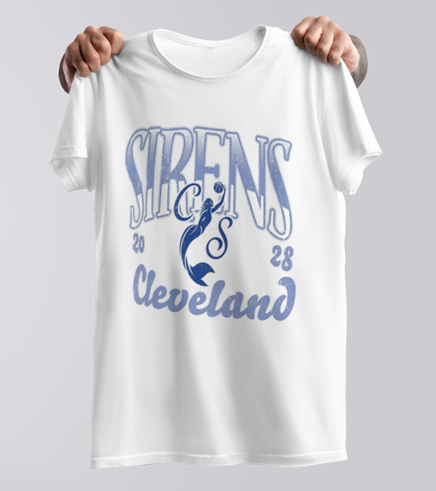 Sirens 2028 Cleveland Mermaids T-Shirt