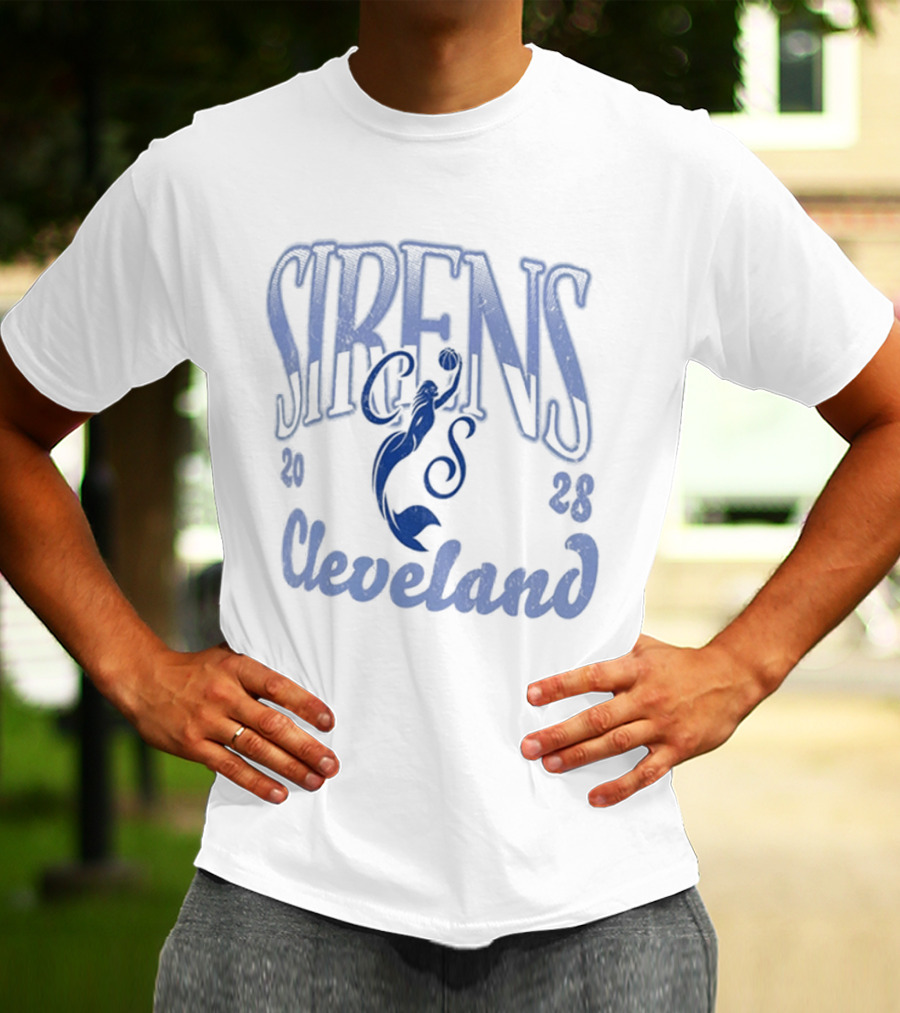 Sirens 2028 Cleveland Mermaids T-Shirt