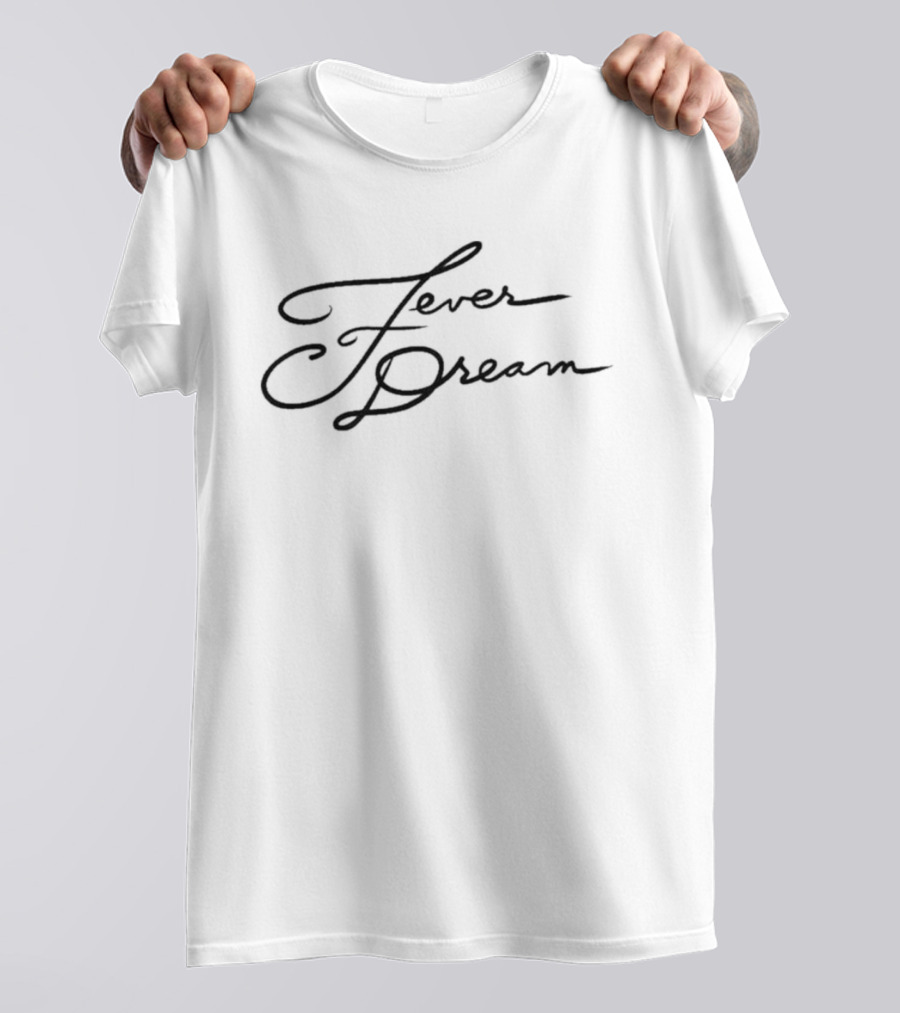 2026 Indiana Fever Fever Dream Black Handwritten Cursive T-Shirt