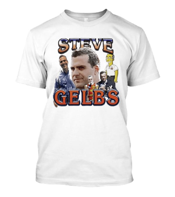 Steve Gelbs Simpsons Character Collage 2026 T-Shirt