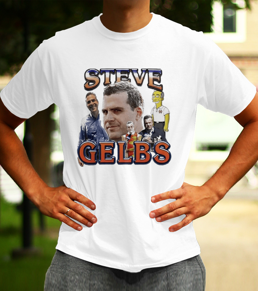 Steve Gelbs Simpsons Character Collage 2026 T-Shirt