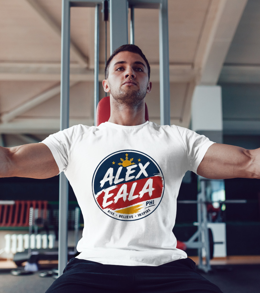 Alex Eala Rise Believe Inspire Philippine Flag Sun Stars T-Shirt