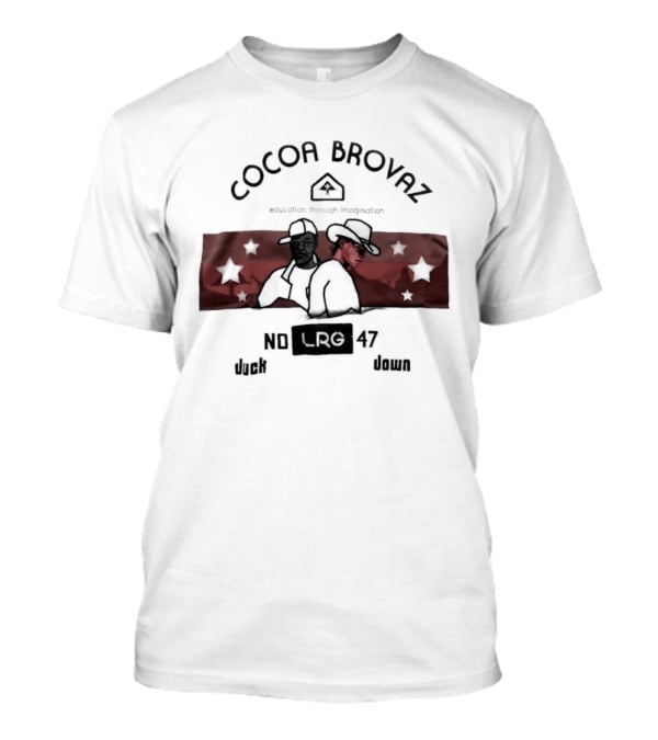 Cocoa Brovaz Duck Down LRG No 47 Urban Streetwear T-Shirt