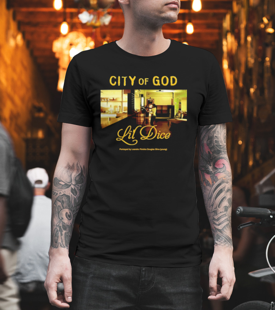 City Of God Lil Dice Leandro Firmino Douglas Silva T-Shirt