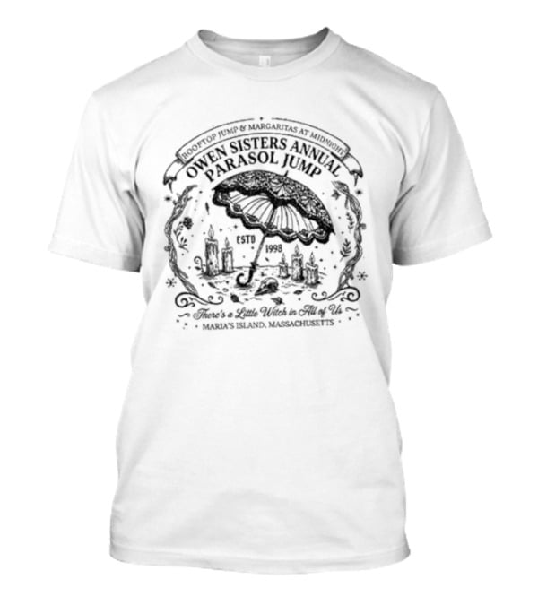 Owen Sisters Annual Parasol Jump New York City Central Park Event T-Shirt