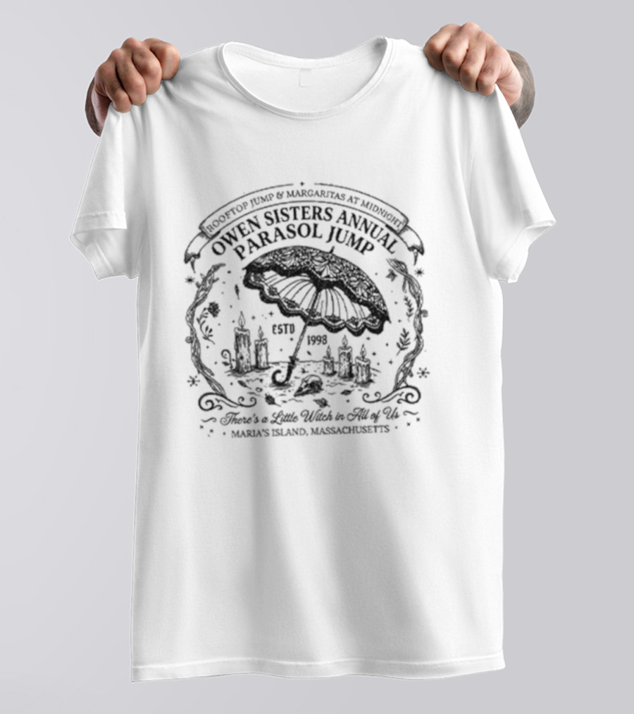 Owen Sisters Annual Parasol Jump New York City Central Park Event T-Shirt