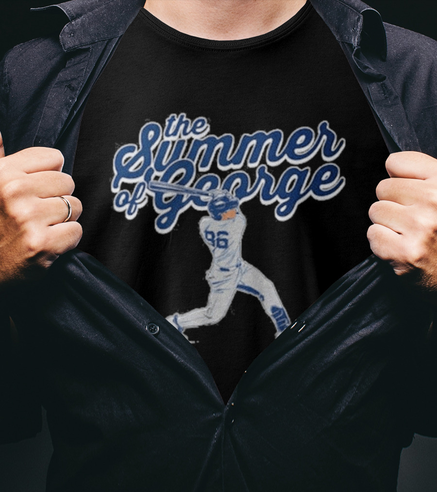 The Summer Of George Baseball 96 Player Swing T-Shirt