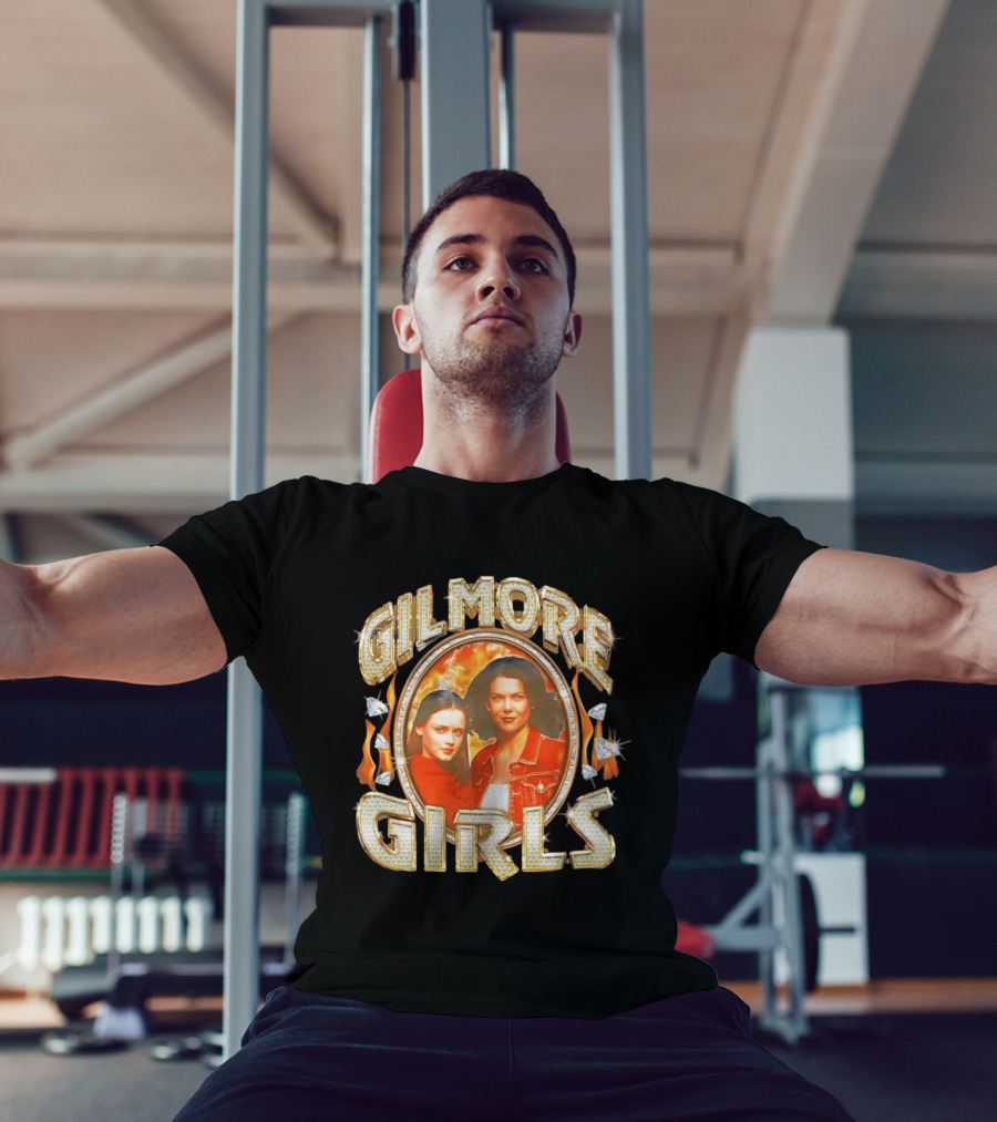 Gilmore Girls Flame Diamond 90s Bootleg T-Shirt