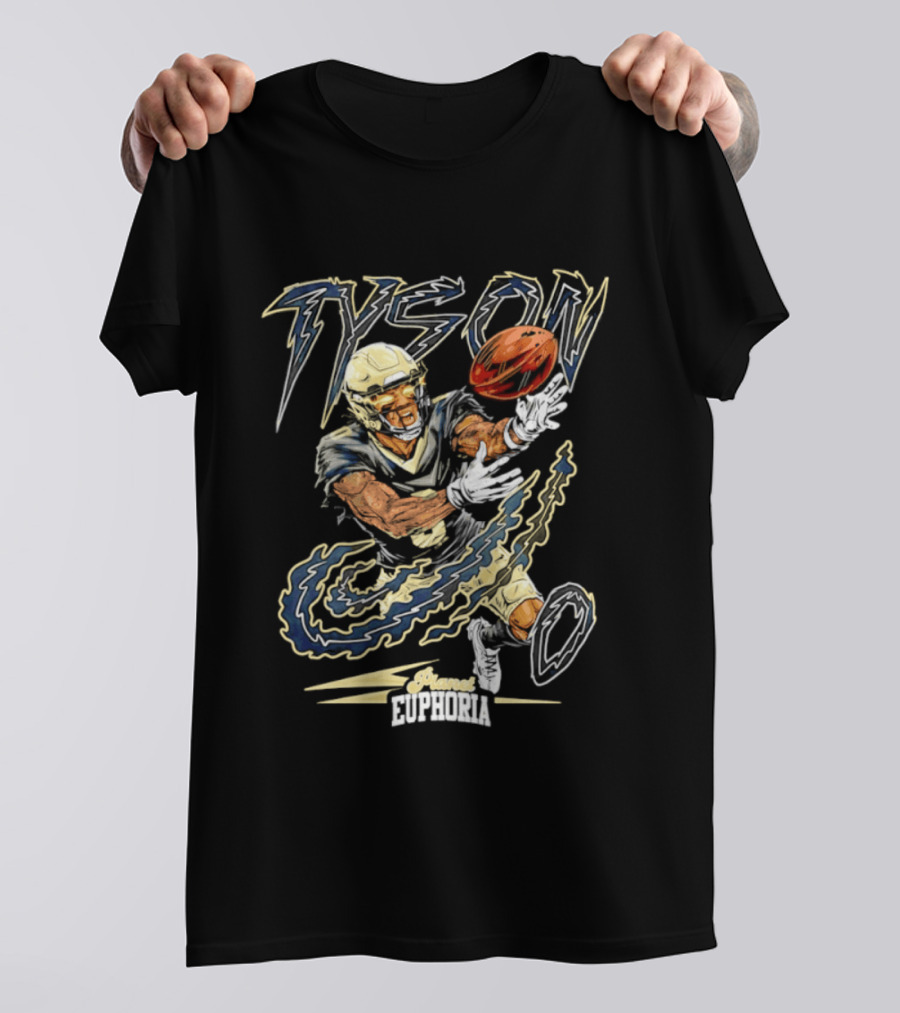 Tyson 0 Catching Football New Orleans Saints 2026 Season T-Shirt