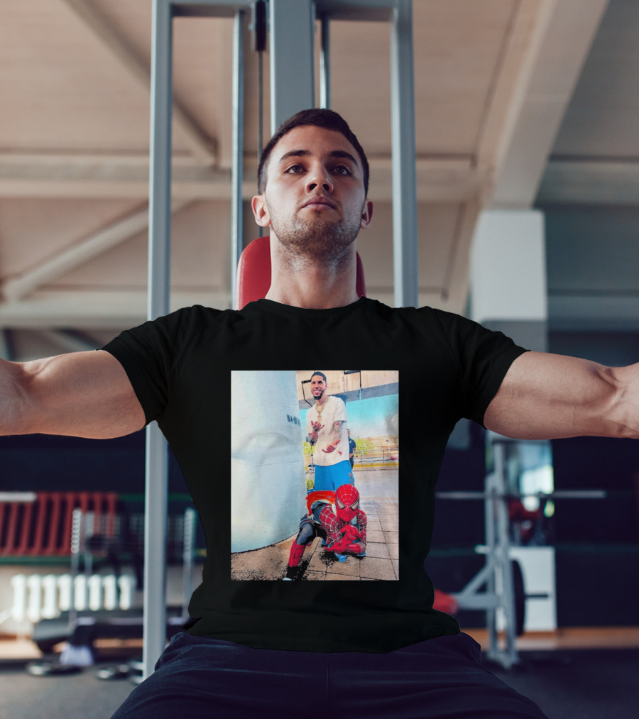 BA MO LaMelo Ball Spider Man T-Shirt