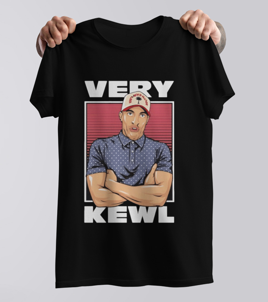 Very Kewl PE Guy Palm Tree Hat T-Shirt