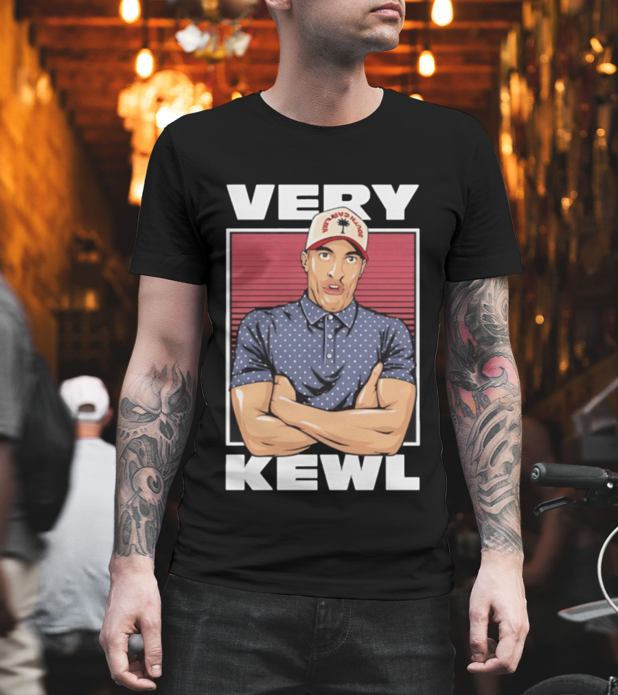 Very Kewl PE Guy Palm Tree Hat T-Shirt