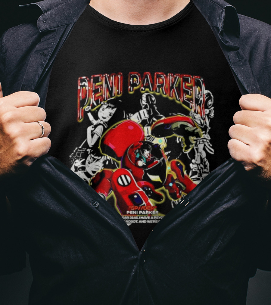 Peni Parker SP//DER New York Mecha Adventure T-Shirt