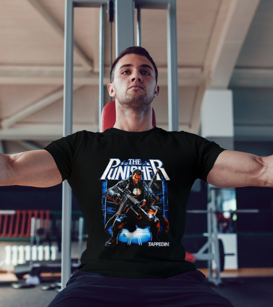 The Punisher Tappedin Marvel Frank Castle Iconic Comic T-Shirt