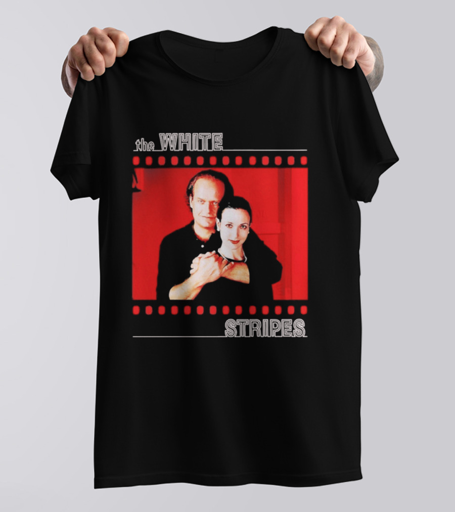 The White Stripes Black Math Kelsey Grammer Frasier Spoof T-Shirt