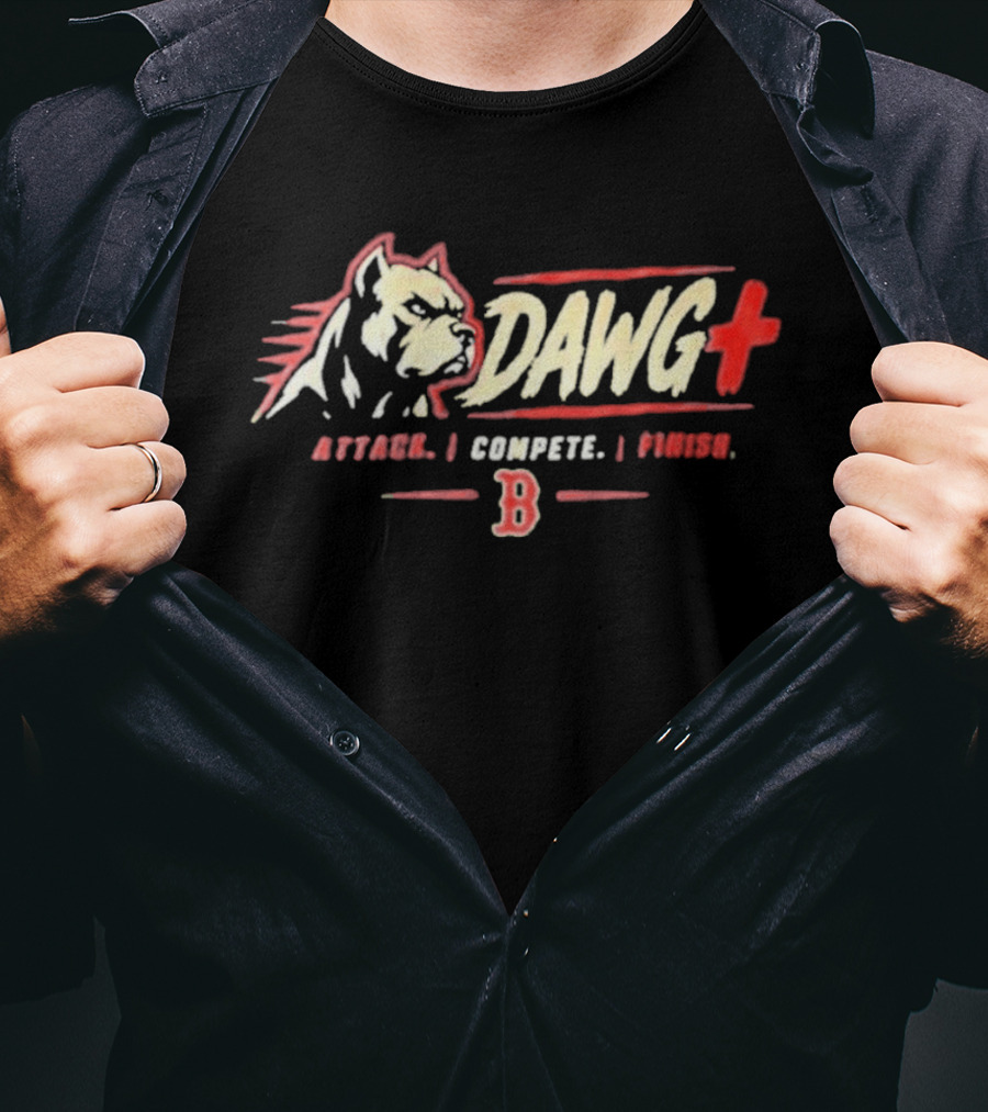 Aroldis Chapman Dawg Plus Attack Compete Finish B T-Shirt