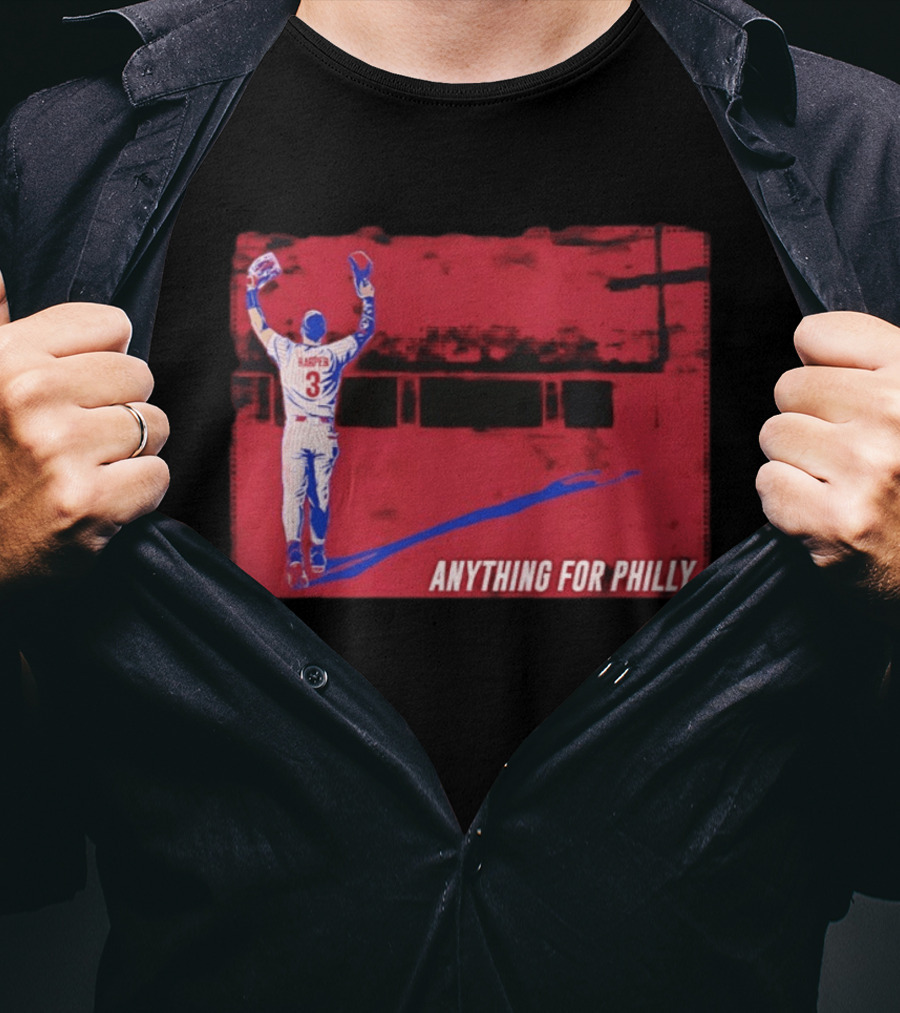 Bryce Harper 2026 Anything For Philly MLB Season 3 T-Shirt