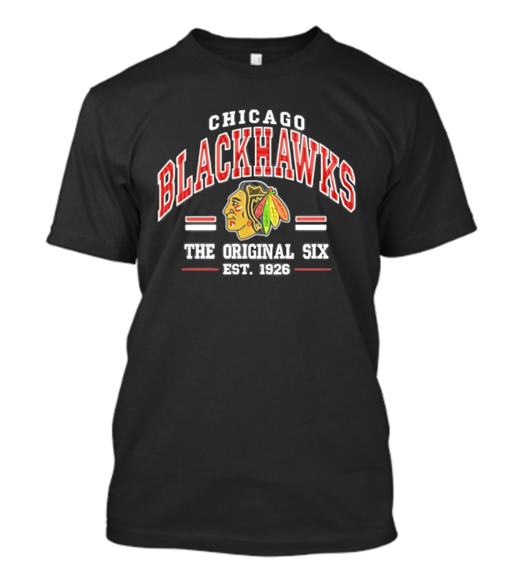 Chicago Blackhawks The Original Six Est 1926 T-Shirt