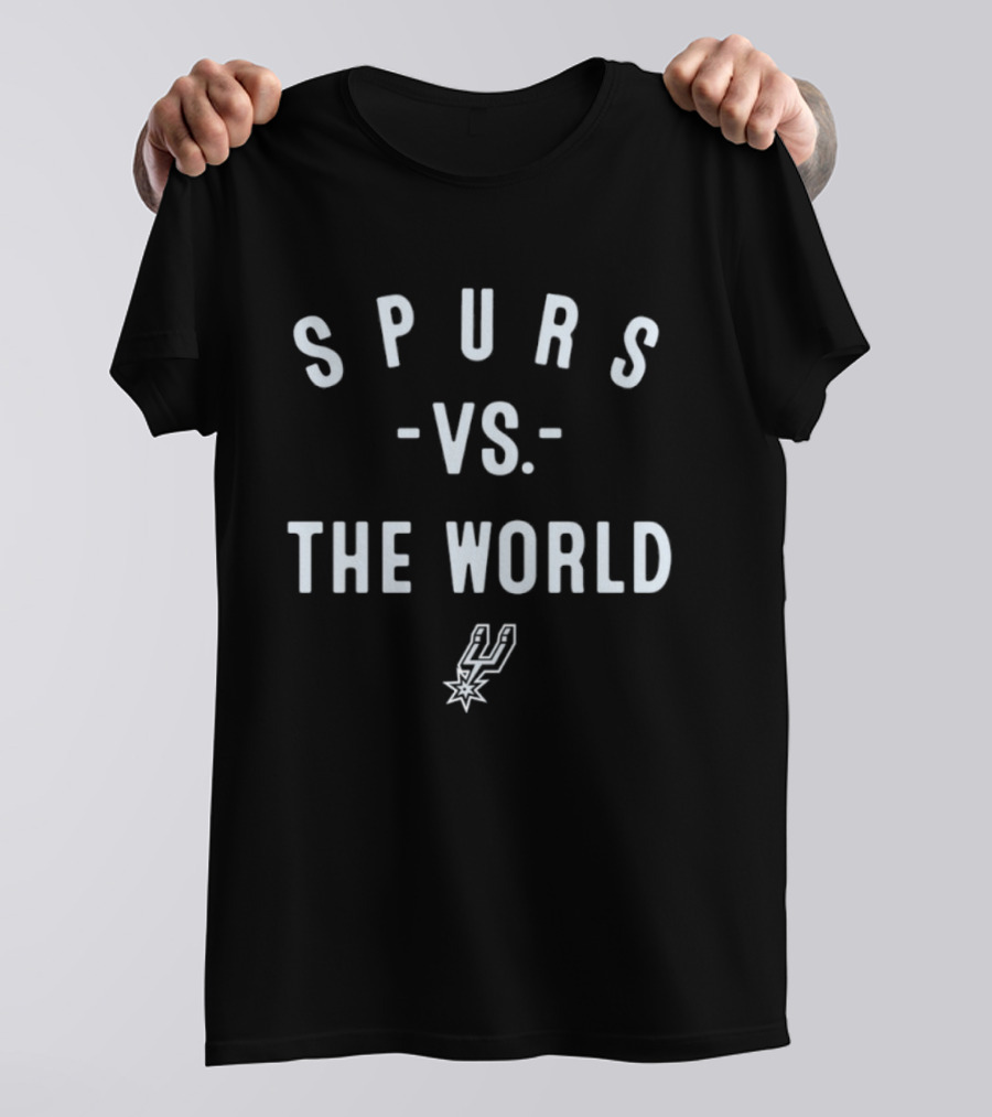 San Antonio Spurs Vs The World 2026 NBA T-Shirt
