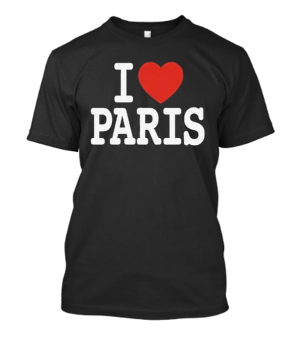Stephon Castle I Love Paris Heart T-Shirt