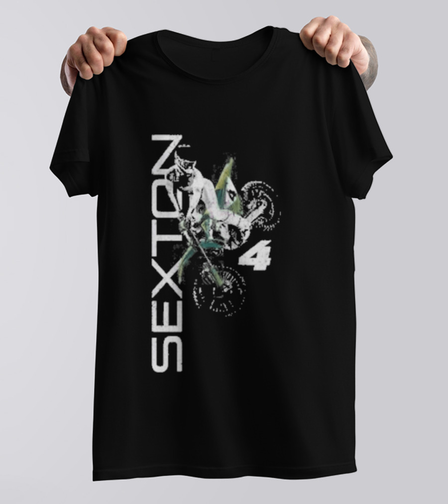 Kawasaki Chase Sexton Motocross Rider Racing T-Shirt