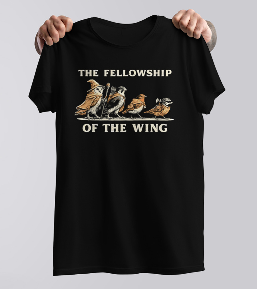 The Fellowship Of The Wing Lord Of The Rings Birds T-Shirt