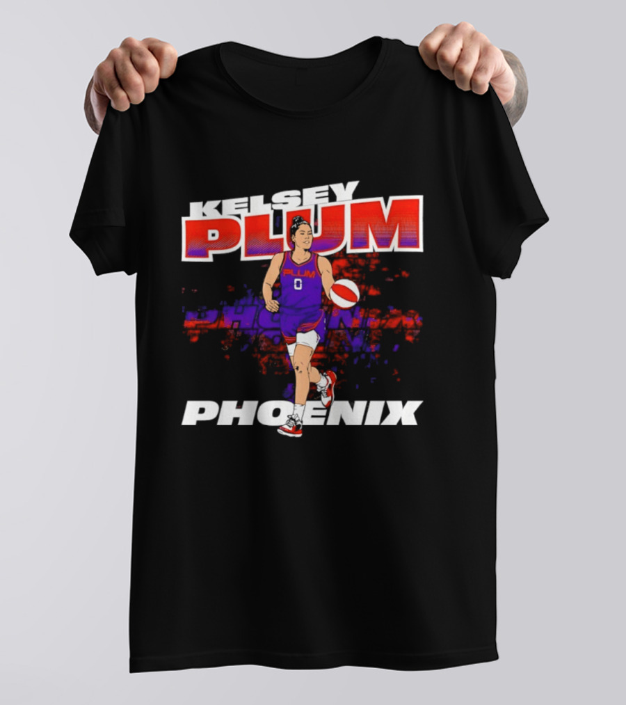 Kelsey Plum Phoenix Mercury WNBA 0 Basketball Player T-Shirt