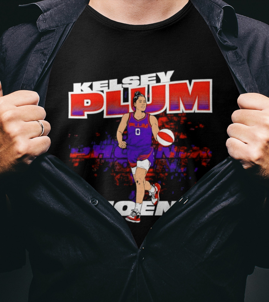 Kelsey Plum Phoenix Mercury WNBA 0 Basketball Player T-Shirt
