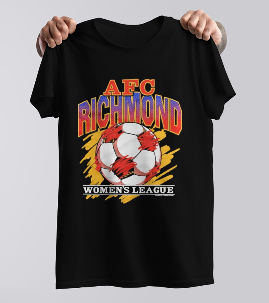 Ted Lasso AFC Richmond Women's League Soccer Ball T-Shirt