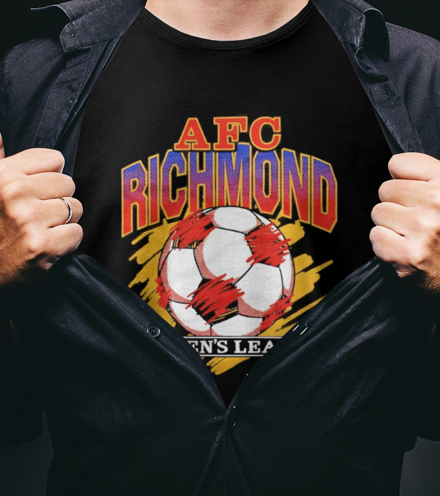 Ted Lasso AFC Richmond Women's League Soccer Ball T-Shirt