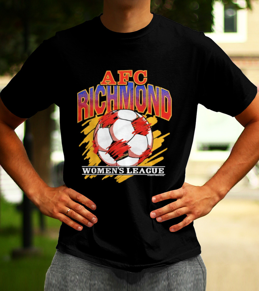 Ted Lasso AFC Richmond Women's League Soccer Ball T-Shirt