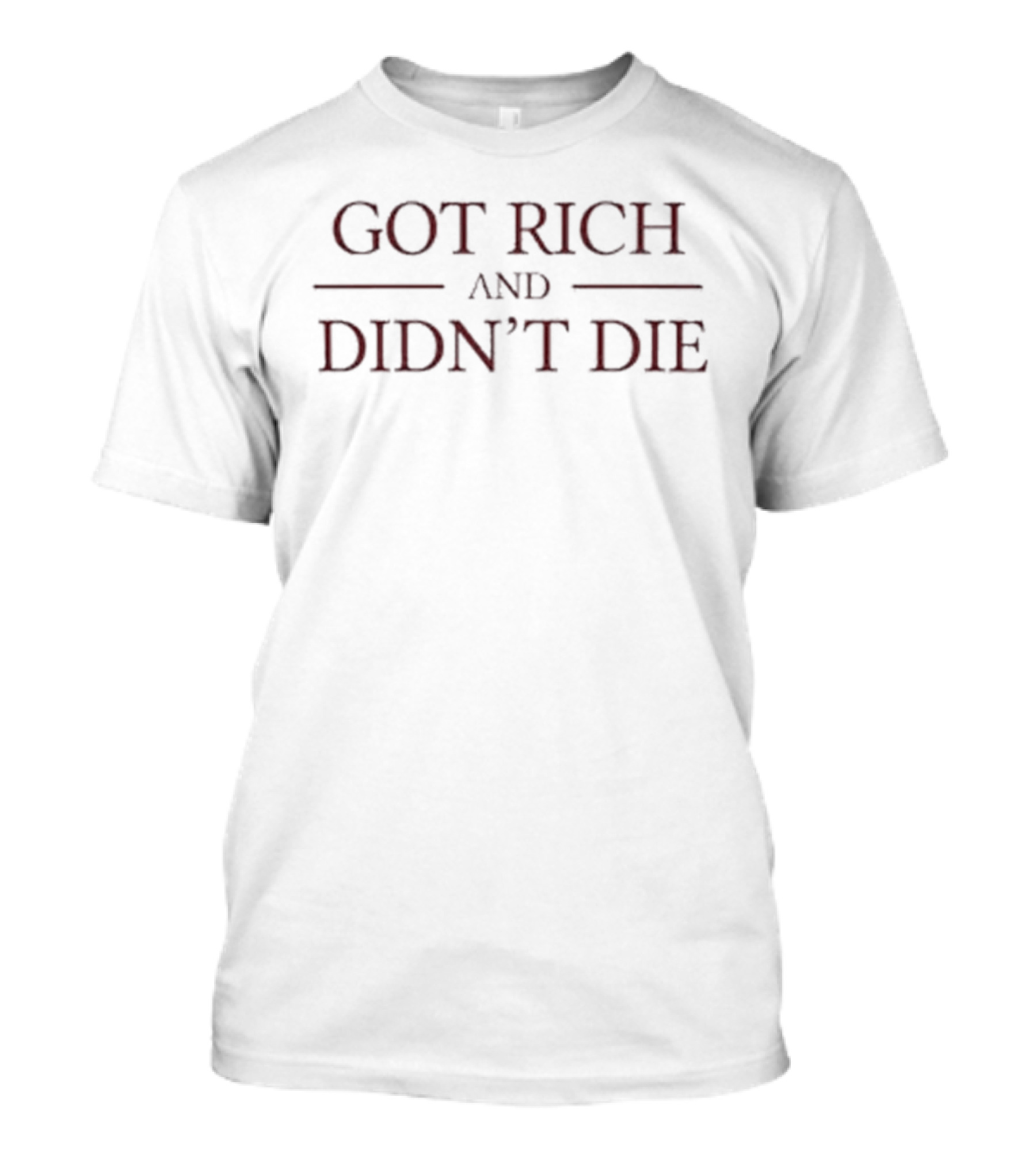 Got Rich And Didn't Die 50 Cent Music T-Shirt