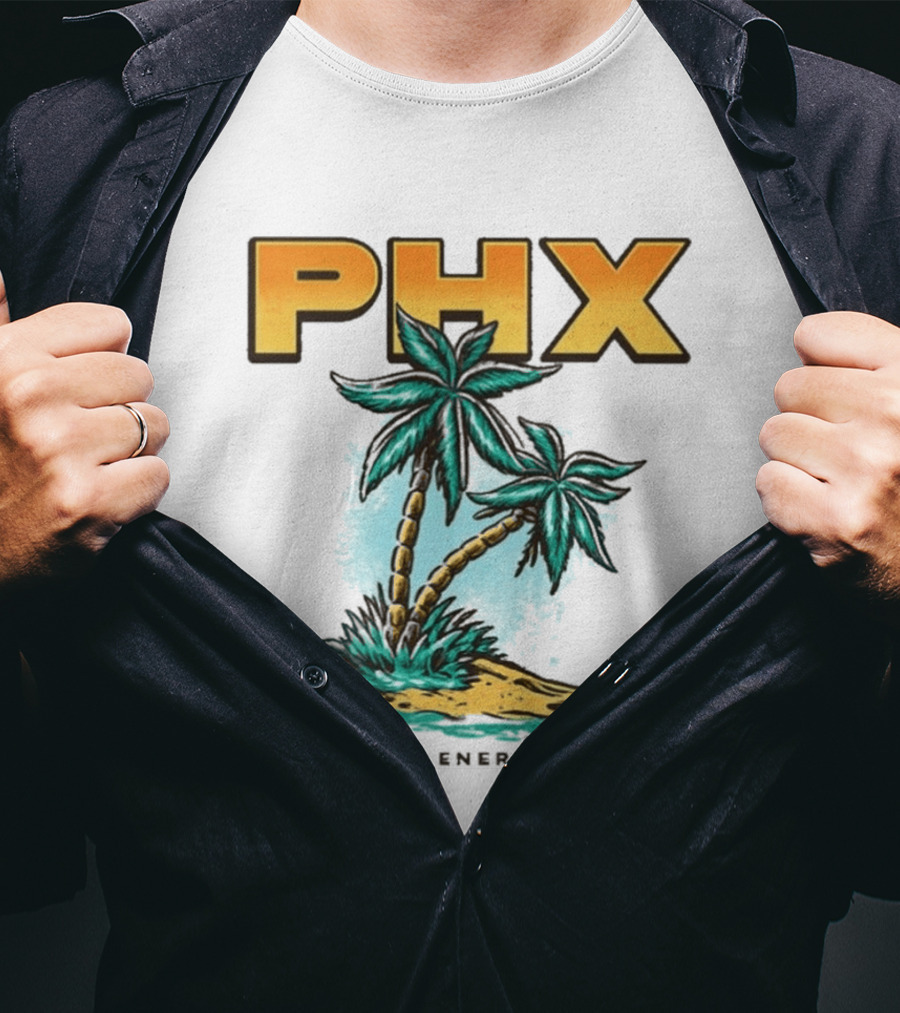 PHX Palm Tree Hydration Energy Drink T-Shirt