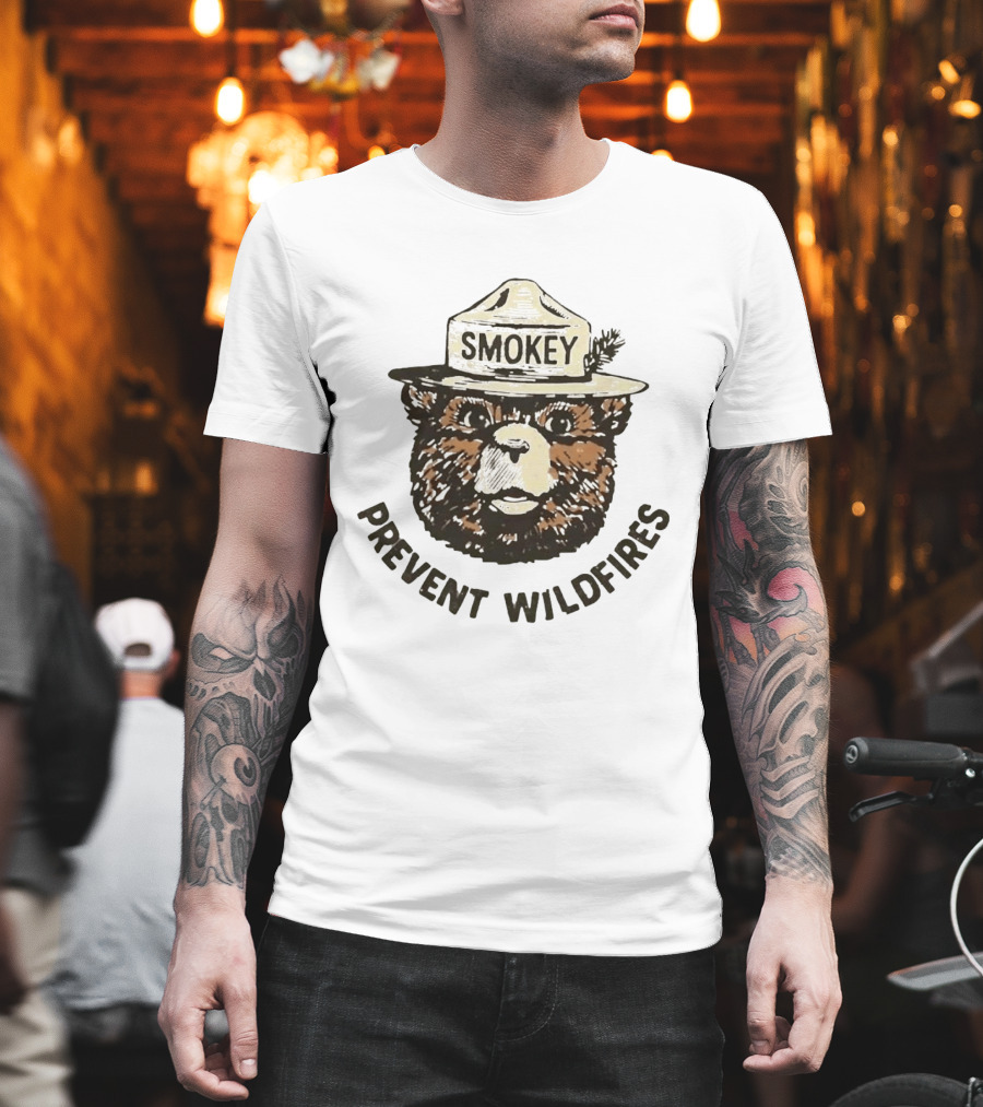 Joey Votto Smokey Bear Prevent Wildfires T-Shirt