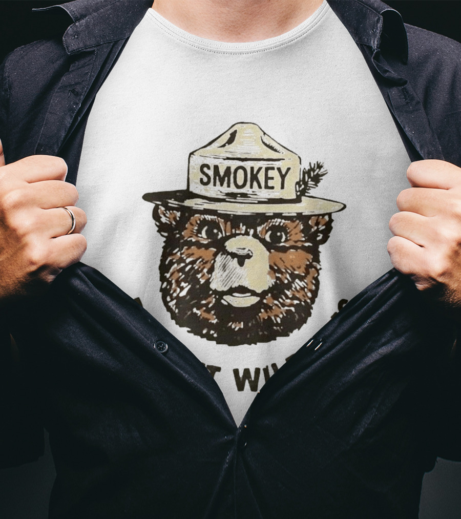 Joey Votto Smokey Bear Prevent Wildfires T-Shirt