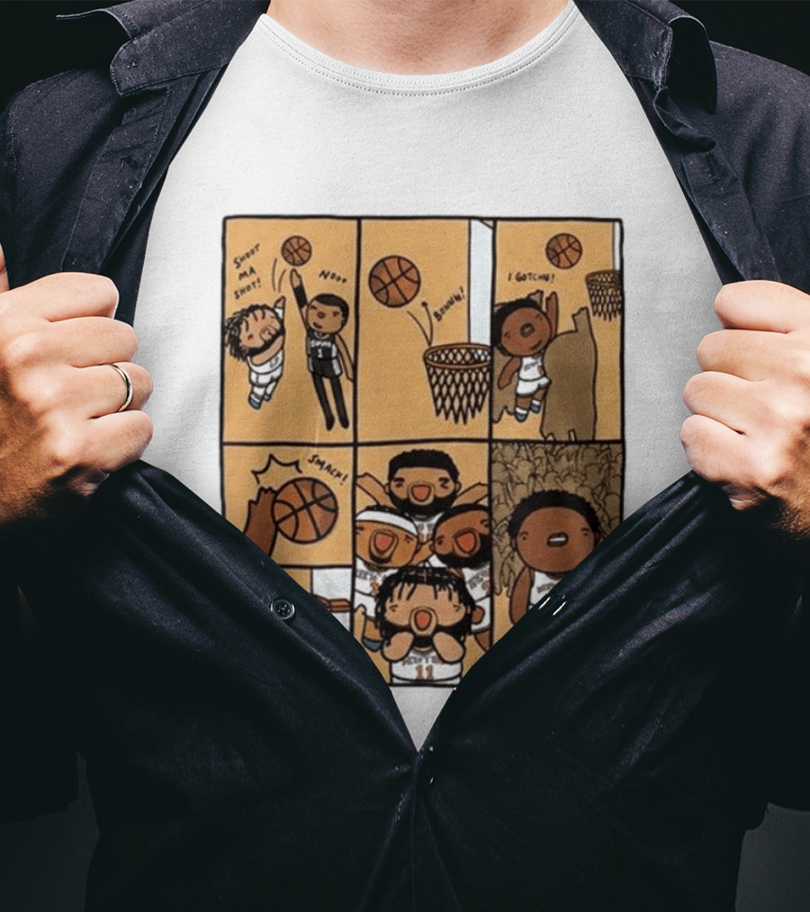 Jimindraws Karl Anthony Towns New York Knicks Comic Style Basketball Fun T-Shirt