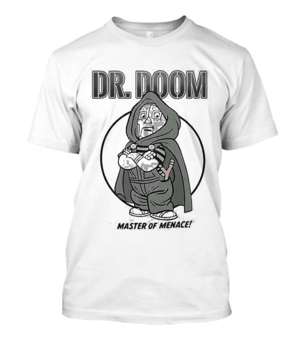 Dr Doom Master Of Menace Villain T-Shirt