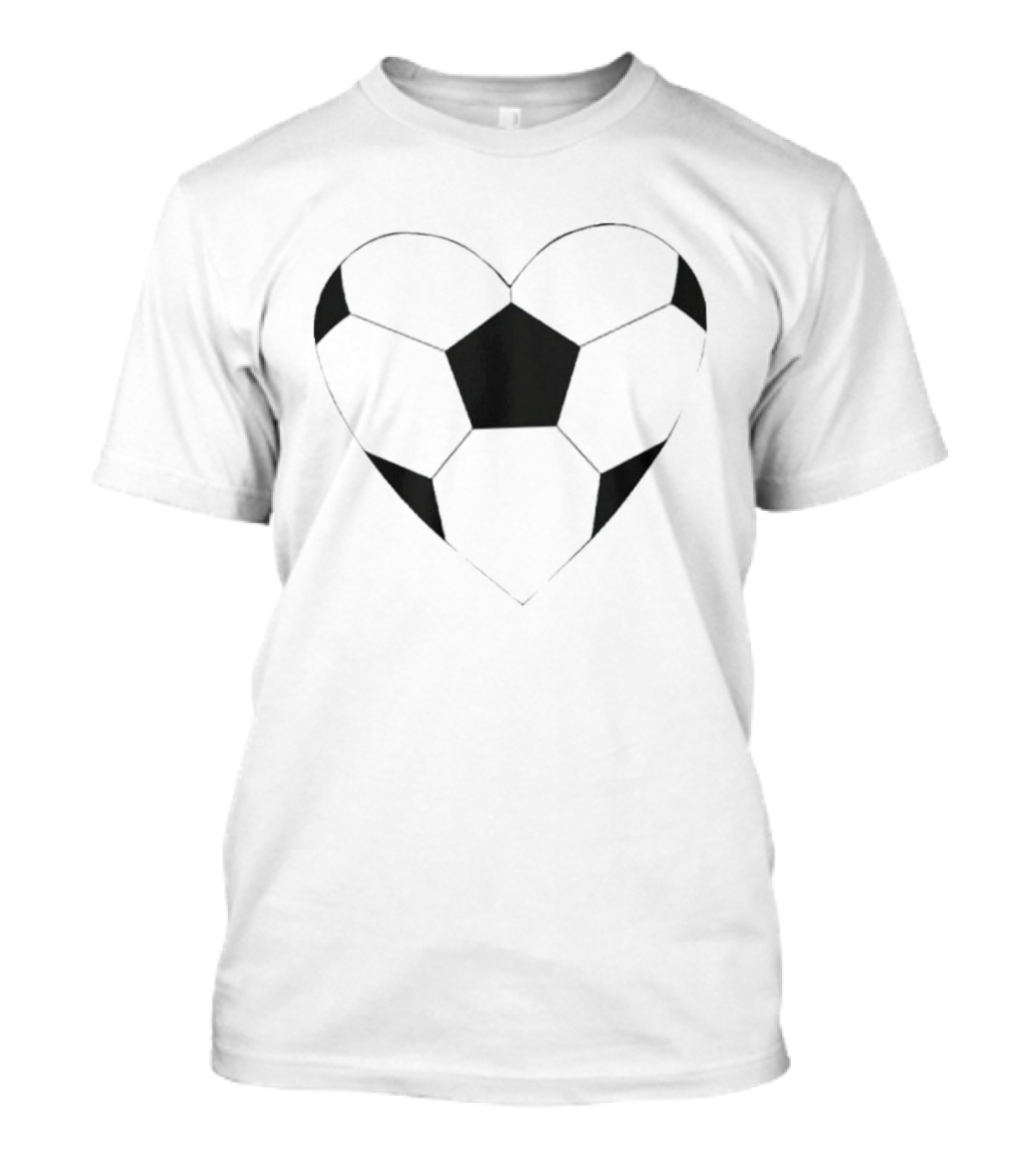 Ted Lasso Keeley Jones Heart Shaped Soccer Ball T-Shirt