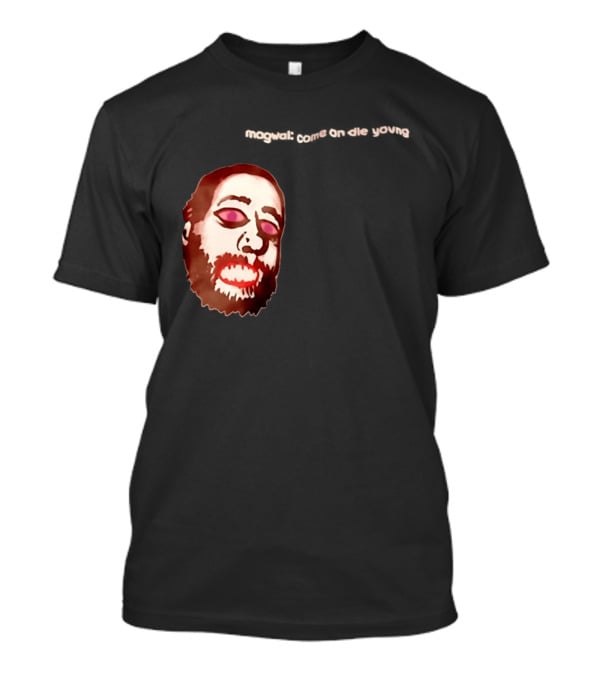 Mogwai Come On Die Young Album Cover Art Face T-Shirt