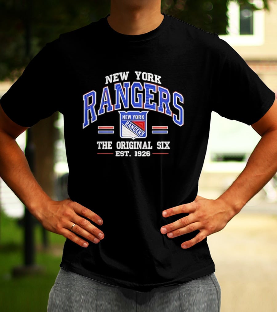 New York Rangers The Original Six Established 1926 T-Shirt