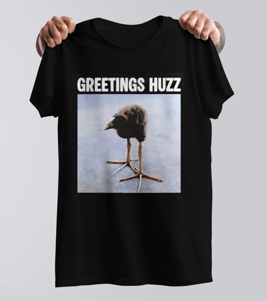 Greetings Huzz Bird Funny Meme Photo T-Shirt