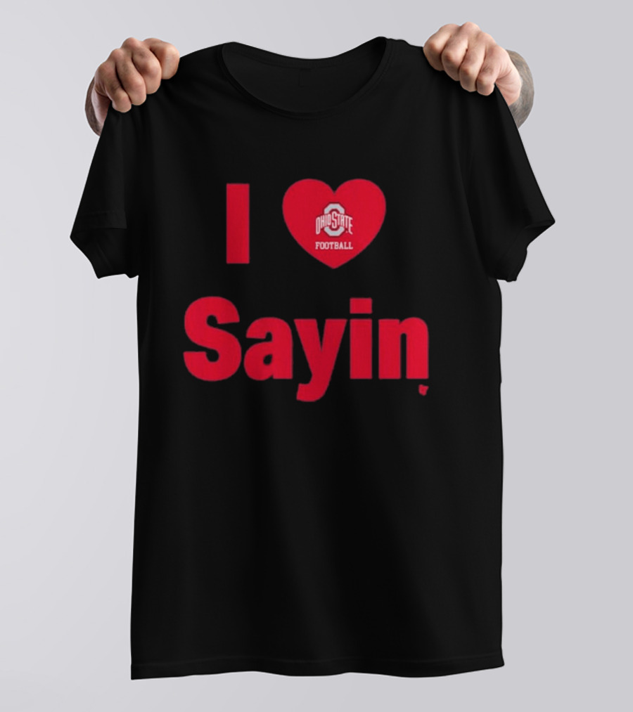 Ohio State Football I Heart Julian Sayin T-Shirt